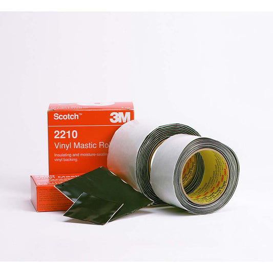3M 7000026559 Electrical Tape 4" Wide, 10' Long, 90 mil Thick, Black