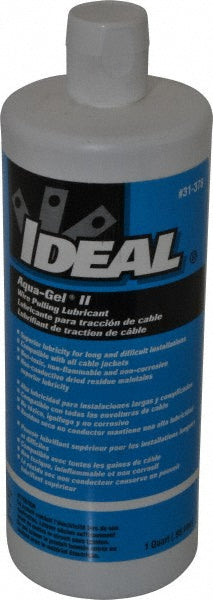 Ideal 31-378 1 Quart Squeeze Bottle, Blue Wire Pulling Lubricant Gel