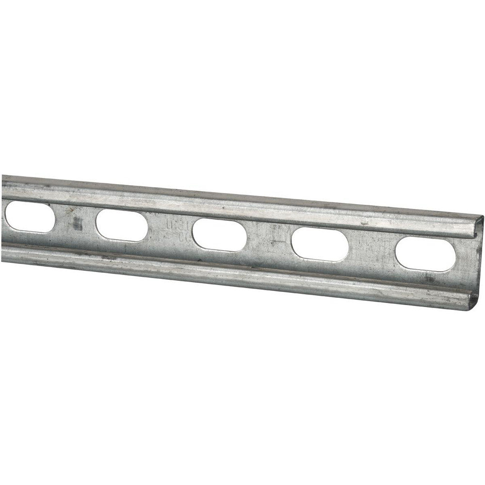 Thomas & Betts B1400HS 10PG 10' Long x 1-5/8" Wide x 13/16" High, 14 Gauge, Strip Steel, Half Slot Framing Channel & Strut
