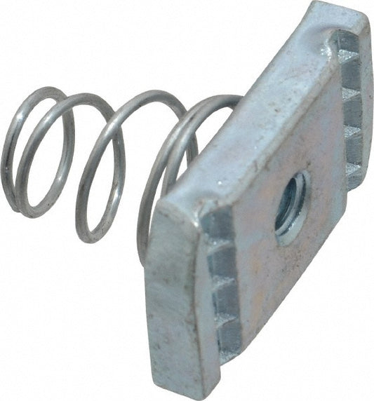 Thomas & Betts B-100-1/4 Strut Channel Short Spring Nut Use with Thomas & Betts - Channel Type B Only, 1/4" Bolt