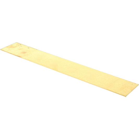 Select 8249 0.064 Inch Thick x 2 Inch Wide x 12 Inch Long, Brass Strip