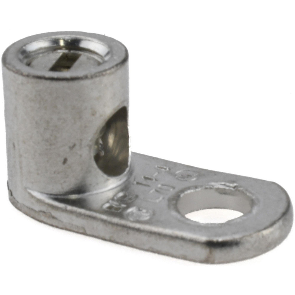 Thomas & Betts L70P D Shaped Ring Terminal Non-Insulated, 14 to 4 AWG, Lug Connection