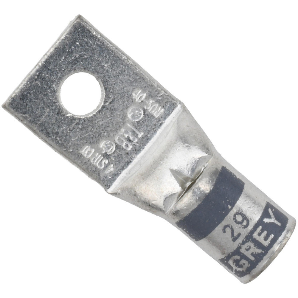 Thomas & Betts 54138 Square Ring Terminal Non-Insulated, 4 AWG, Crimp Connection