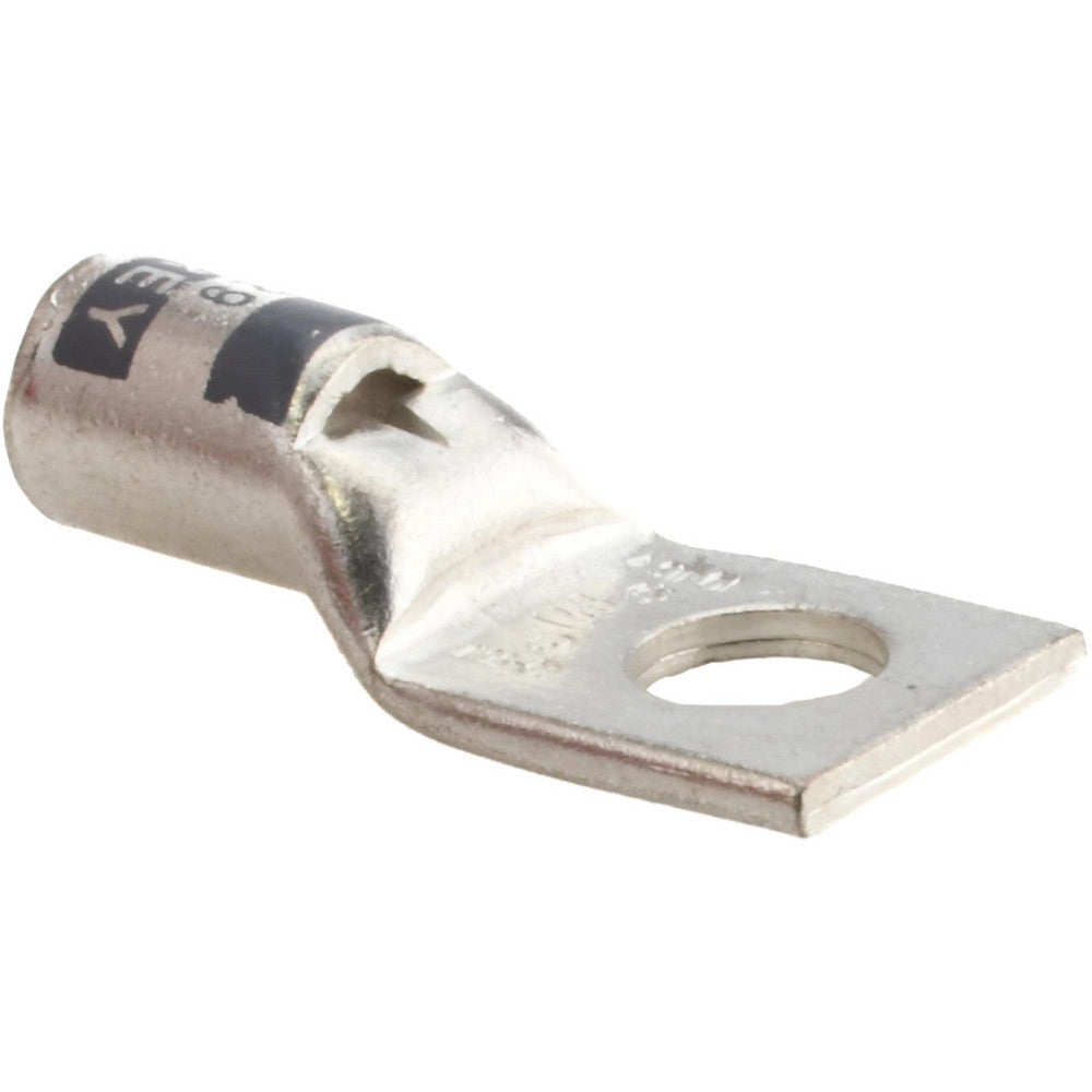 Thomas & Betts 54139 Square Ring Terminal Non-Insulated, 4 AWG, Compression Connection