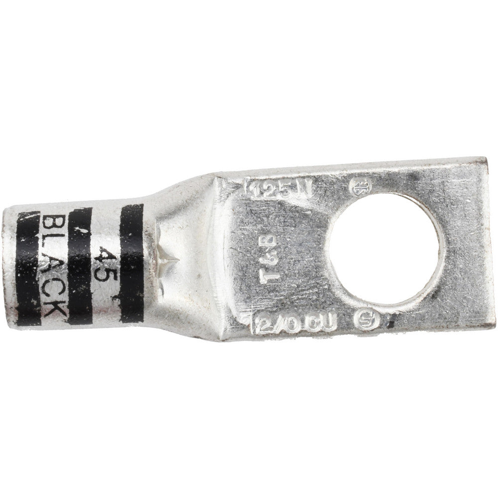 Thomas & Betts 54160 Square Ring Terminal Non-Insulated, 2/0 AWG, Compression Connection