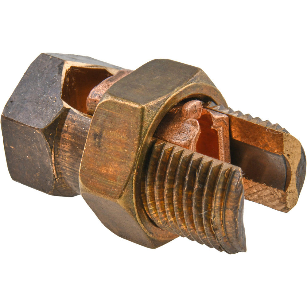 Thomas & Betts 20H 14 to 2/0 AWG, Copper Wire Compatible, Copper Alloy, Hex Split Bolt Connector