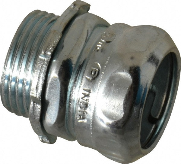 Thomas & Betts 5221 Conduit Connector For EMT, Steel, 3/4" Trade Size