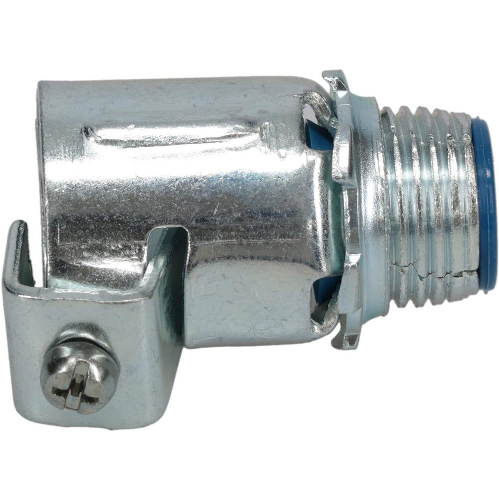 Thomas & Betts 3112 Conduit Connector For FMC, Steel, 1/2" Trade Size