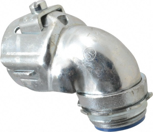 Thomas & Betts 3137 Conduit Connector For FMC, Malleable Iron, 1" Trade Size