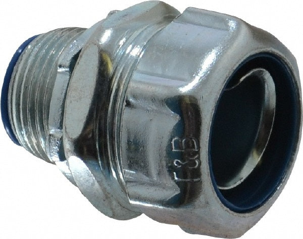 Thomas & Betts 5333 Conduit Connector For Liquid-Tight, Steel, 3/4" Trade Size