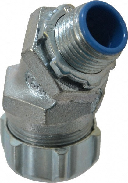 Thomas & Betts 5342 Conduit Connector For Liquid-Tight, Malleable Iron, 1/2" Trade Size