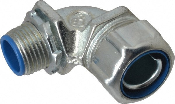 Thomas & Betts 5352-TB Conduit Connector For Liquid-Tight, Malleable Iron, 1/2" Trade Size