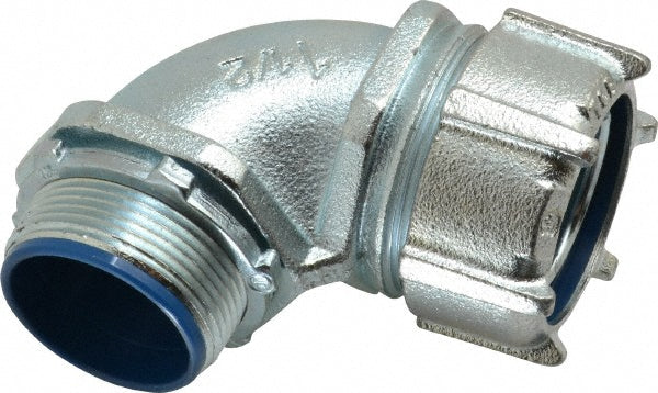 Thomas & Betts 5356 Conduit Connector For Liquid-Tight, Malleable Iron, 1-1/2" Trade Size