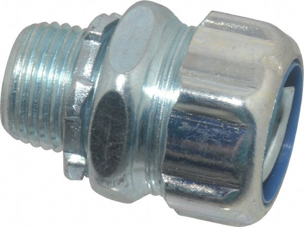 Thomas & Betts 5232 Conduit Connector For Liquid-Tight, Steel, 1/2" Trade Size