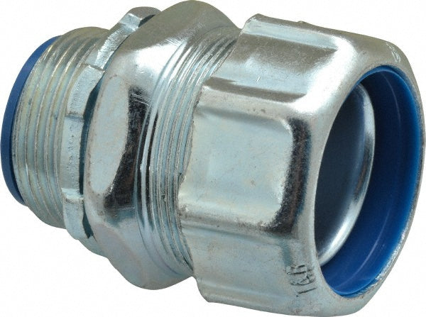 Thomas & Betts 5235 Conduit Connector For Liquid-Tight, Steel, 1-1/4" Trade Size