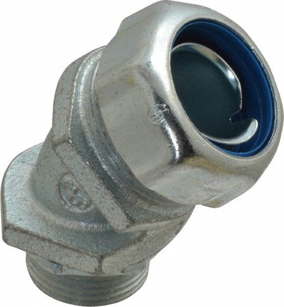 Thomas & Betts 5243 Conduit Connector For Liquid-Tight, Malleable Iron, 3/4" Trade Size