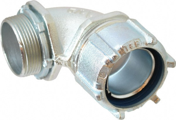 Thomas & Betts 5256 Conduit Connector For Liquid-Tight, Malleable Iron, 1-1/2" Trade Size