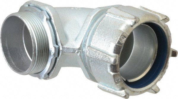 Thomas & Betts 5257 Conduit Connector For Liquid-Tight, Malleable Iron, 2" Trade Size