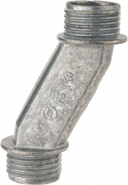 Thomas & Betts HO221 Conduit Nipple For Rigid & Intermediate (IMC), Die Cast Zinc, 1/2" Trade Size