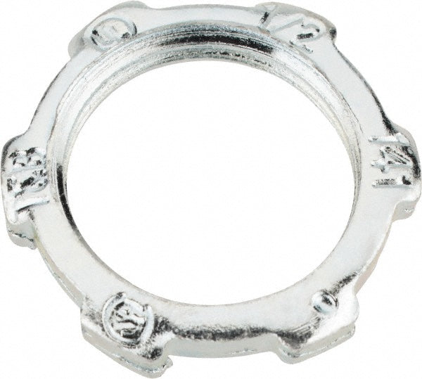 Thomas & Betts 141 Conduit Locknut For Rigid & Intermediate (IMC), Steel, 1/2" Trade Size