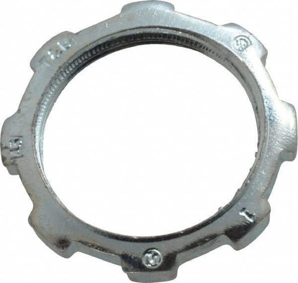 Thomas & Betts 143 Conduit Locknut For Rigid & Intermediate (IMC), Steel, 1" Trade Size