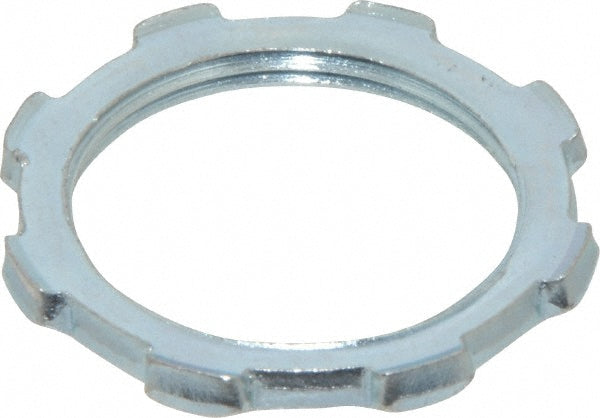 Thomas & Betts 144 Conduit Locknut For Rigid & Intermediate (IMC), Steel, 1-1/4" Trade Size