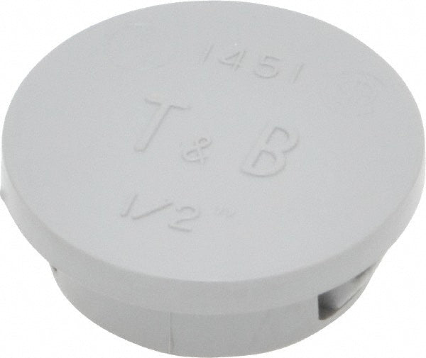 Thomas & Betts 1451 Electrical Enclosure Knockout Plug Thermoplastic, Use with Rigid Conduit & IMC Conduit