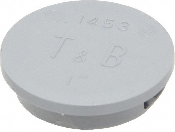 Thomas & Betts 1453 Electrical Enclosure Knockout Plug Thermoplastic, Use with Rigid Conduit & IMC Conduit