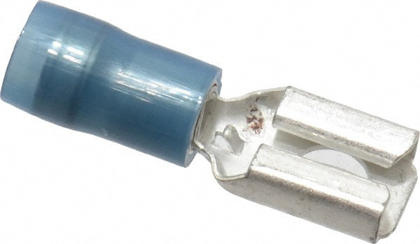 Thomas & Betts RB14-250F Wire Disconnect Female, Blue, Nylon, 16-14 AWG, 1/4" Tab Width