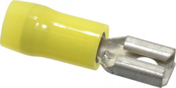 Thomas & Betts RC10-250F Wire Disconnect Female, Yellow, Nylon, 12-10 AWG, 1/4" Tab Width