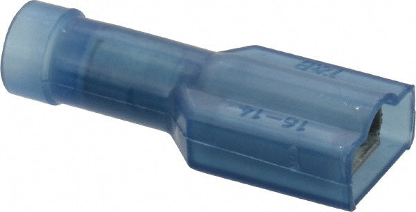 Thomas & Betts 14RB-2577C Wire Disconnect Female, Blue, Nylon, 16-14 AWG, 1/4" Tab Width