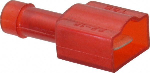 Thomas & Betts 18RA-251T Wire Disconnect Male, Red, Nylon, 22-18 AWG, 1/4" Tab Width