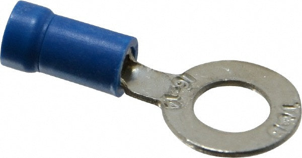 Thomas & Betts 14RB-14 D Shaped Ring Terminal Partially Insulated, 18 to 14 AWG, Crimp Connection