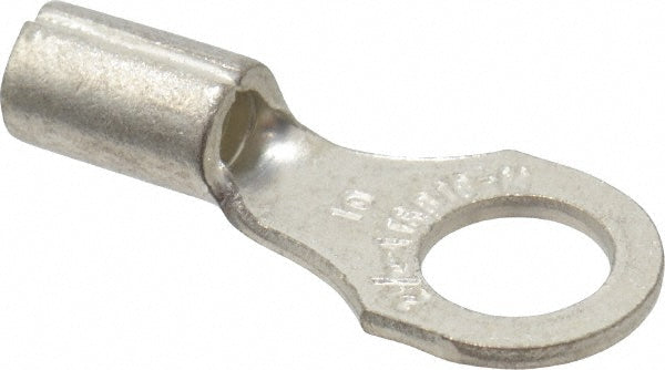 Thomas & Betts B14-10 D Shaped Ring Terminal Non-Insulated, 18 to 14 AWG, Crimp Connection