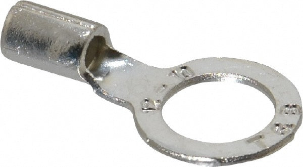 Thomas & Betts C10-38 D Shaped Ring Terminal Non-Insulated, 12 to 10 AWG, Crimp Connection
