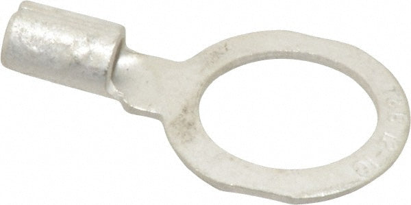 Thomas & Betts C10-12 D Shaped Ring Terminal Non-Insulated, 12 to 10 AWG, Crimp Connection
