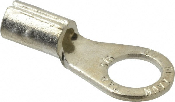 Thomas & Betts D8-38 Circular Ring Terminal Non-Insulated, 8 AWG, Crimp Connection