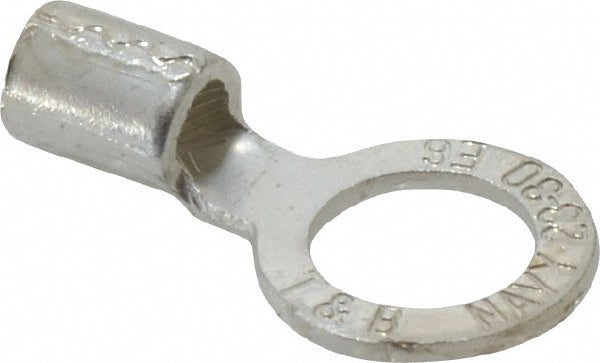 Thomas & Betts E6-12 Circular Ring Terminal Non-Insulated, 6 AWG, Crimp Connection