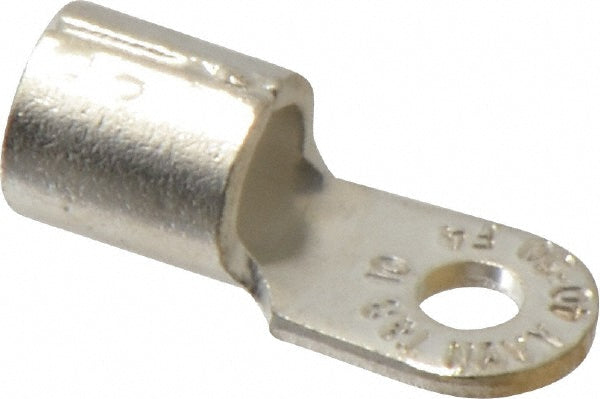 Thomas & Betts F4-10 Circular Ring Terminal Non-Insulated, 4 AWG, Crimp Connection