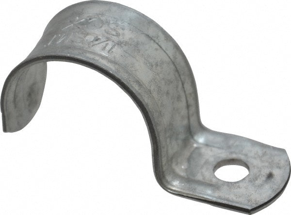 Thomas & Betts TS104 1-1/4" Pipe, Steel, Zinc Plated" Pipe or Conduit Strap