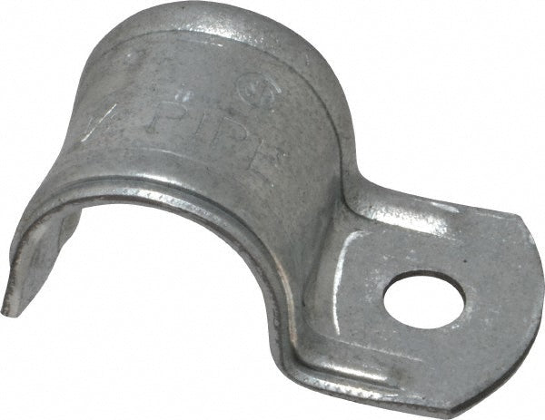 Thomas & Betts HS101 1/2" Pipe, Steel, Zinc Plated" Pipe or Conduit Strap