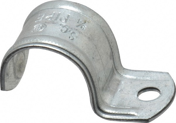 Thomas & Betts HS102 3/4" Pipe, Steel, Zinc Plated" Pipe or Conduit Strap