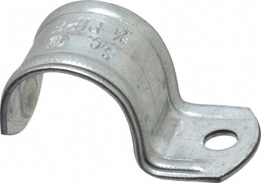 Thomas & Betts HS102 3/4" Pipe, Steel, Zinc Plated" Pipe or Conduit Strap