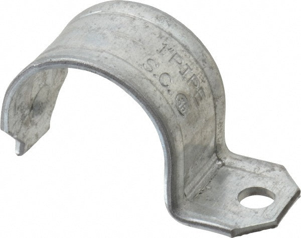 Thomas & Betts HS103 1" Pipe, Steel, Zinc Plated" Pipe or Conduit Strap