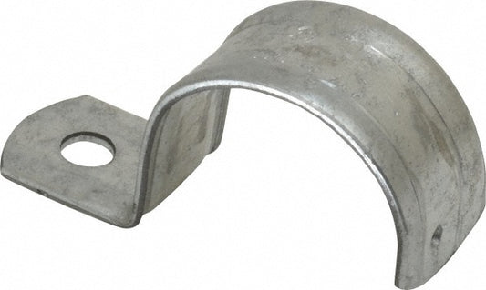 Thomas & Betts HS104 1-1/4" Pipe, Steel, Zinc Plated" Pipe or Conduit Strap