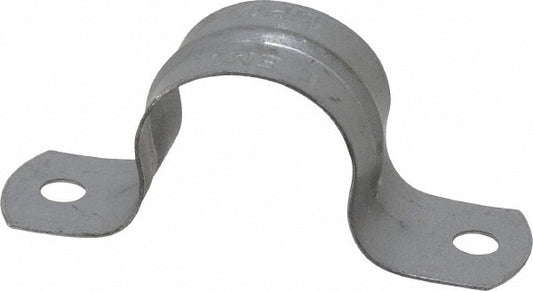 Thomas & Betts TS903 1 Pipe, Steel, Zinc Plated Pipe or Conduit Strap