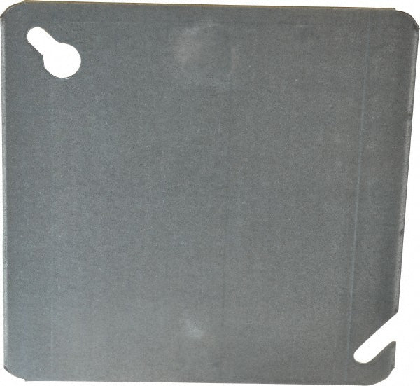 Thomas & Betts 52-C-1 Electrical Box Cover Steel, 4" Wide