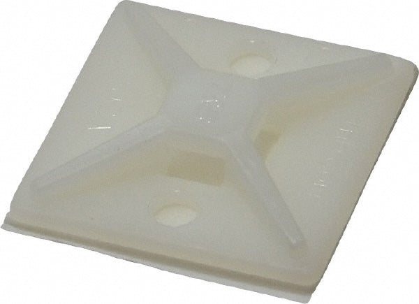 Thomas & Betts TC5345A Natural (Color), Nylon, Four Way Cable Tie Mounting Base