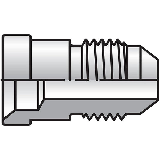 Parker 12-8 TRTX-S Steel Flared Tube Reducer 3/4 x 1/2" OD, 37 deg Flared Angle