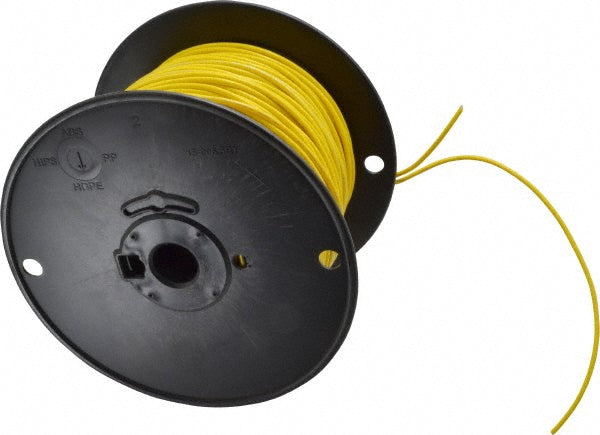 Southwire 411010502 Machine Tool Wire 18 AWG, Yellow, 500' Long, Polyvinylchloride, 0.108" OD